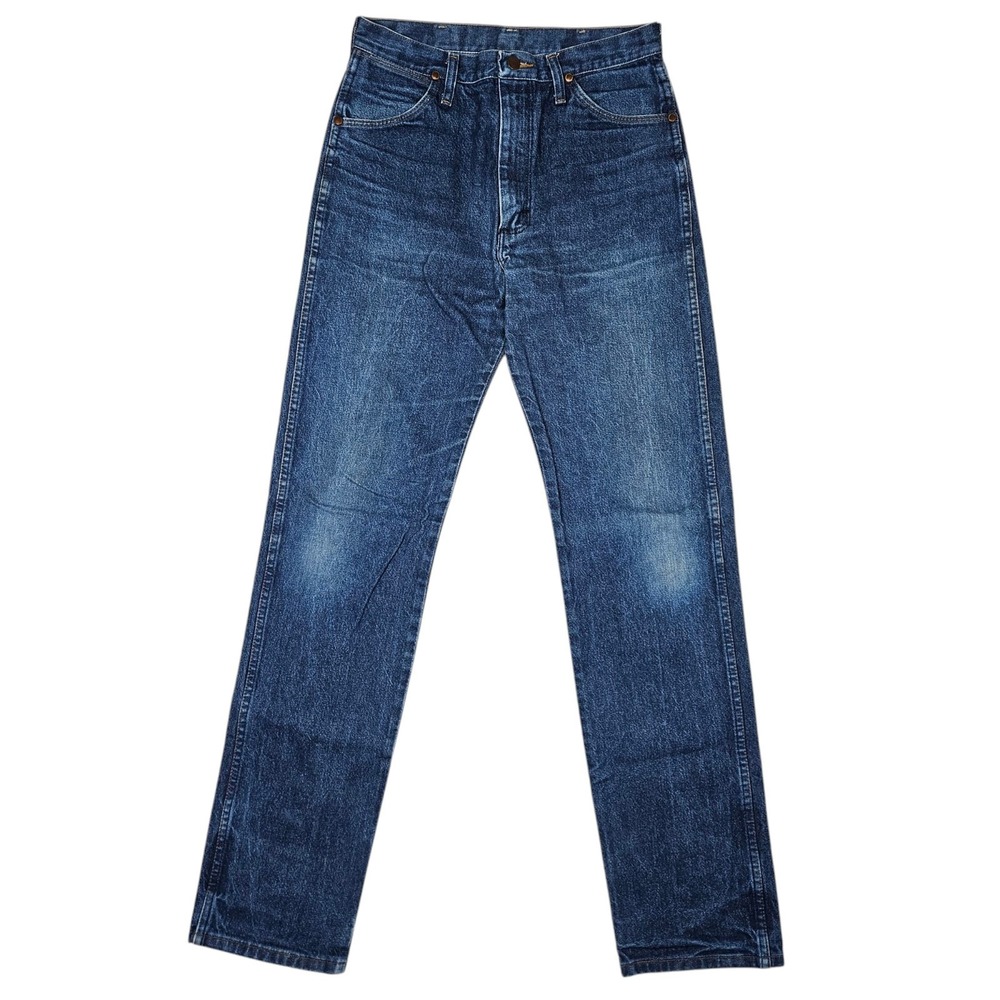 Wrangler Mens 31x36 Blue Denim Jeans Cowboy Cut 13MWZ Western (Fits 30x35.5)โ